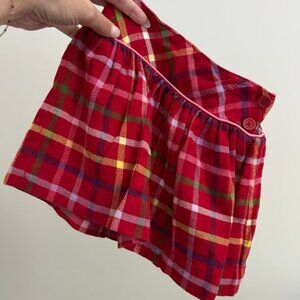 Y2K Vintage Baby Gap Plaid Skirt w/ Bloomers